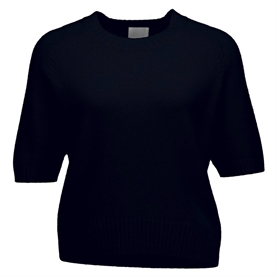 Allude Kortærmet Strik, Navy 